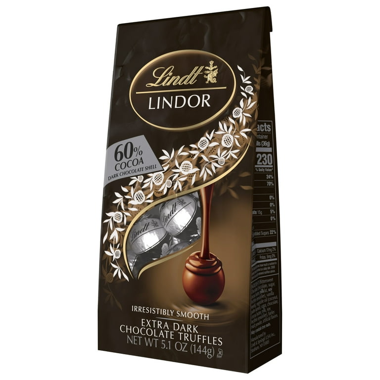 Lindt Lindor Individually Wrapped 60% Extra Dark Chocolate