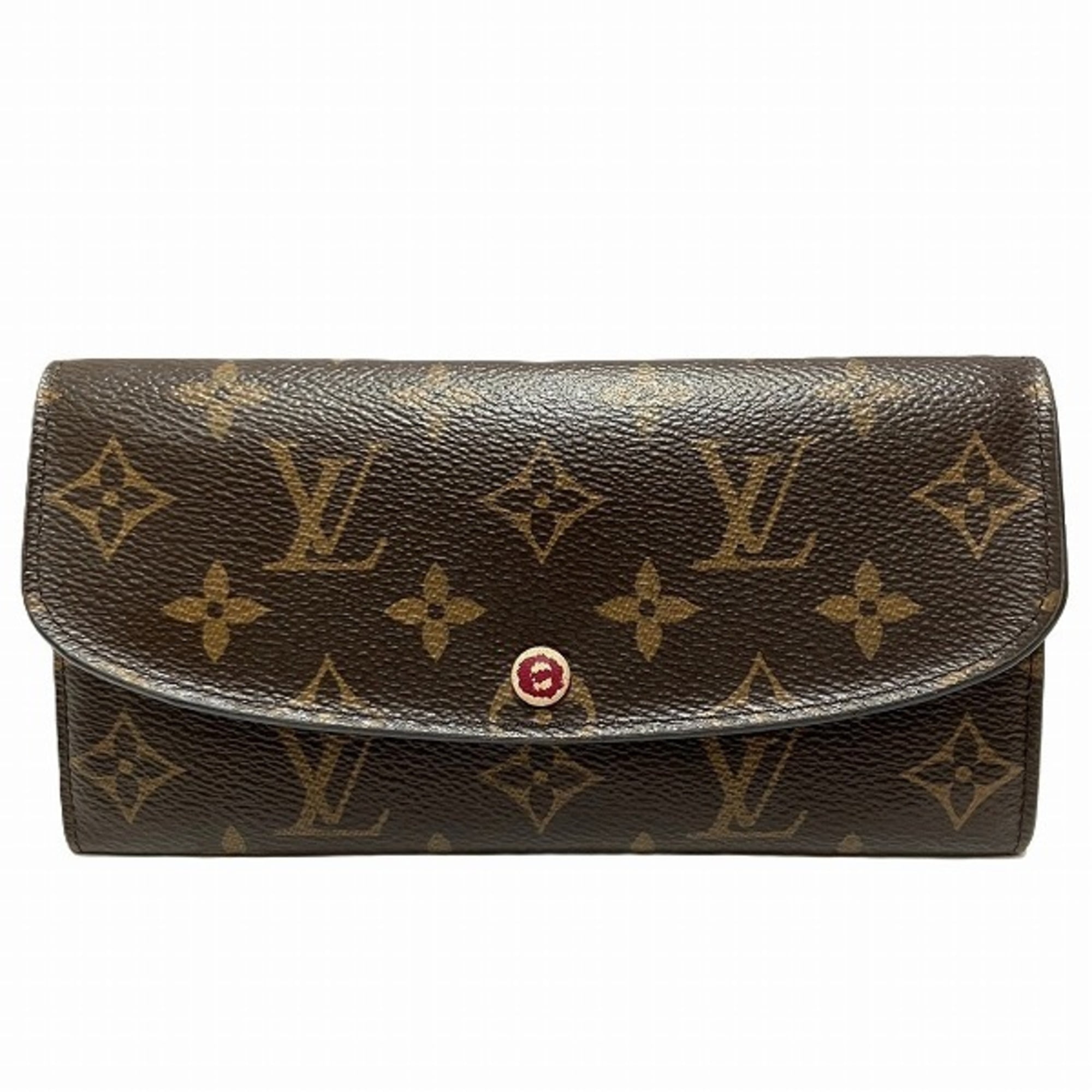 Pre-Owned Louis Vuitton Monogram Zippy Wallet M60017 Long Unisex  