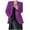 Purple, variant on XFLWAM Blazers for Women Long Sleeve Shawl Collar Open Front Business Jacket Blazer Work Office Blazers Jackets Beige XL