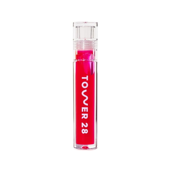 Brillo de labios Tower 28 ShineOn XOXO Sheer Pink Vegan