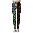 thumbnail image 6 of aDJFDGT Leggings for Women Pack Of 3 Women Print Tights Leggings Control Yoga Sport Leggings for Women High Waisted Leggings, 6 of 6