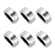 thumbnail image 1 of Uxcell 6 Pcs Espaciadores de Acero Inoxidable, 7mm ID x 10mm OD x 4mm de Altura Buje de Tornillo de Acero Inoxidable 304 Espaciador Redondo Sin Rosca para Tornillos y Tuercas de 1/4"M7, 1 of 5