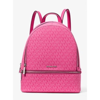 Coach Court Medium Backpack in Black Pebbled Leather with 