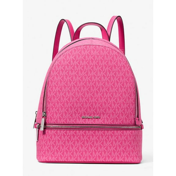 Michael Kors Women's Rhea Medium Signature Logo Backpack (DRfruit) 35S5SRAB2V-DRfruit