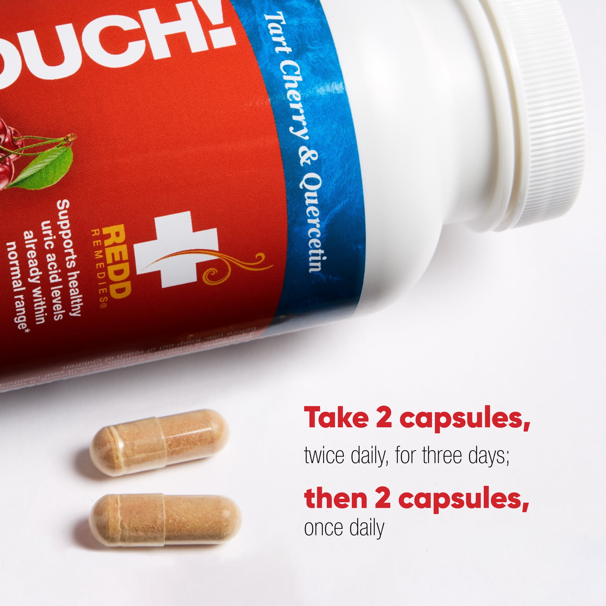 Redd Remedies, Gouch!, Support for Healthy Joints and Uric Acid Levels, 120 Capsules