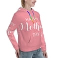 thumbnail image 6 of Kdxio Happy Mother's Day Print Womens Oversized Hoodies Sweatshirts Hooded Pullover Tops Sweaters Casual-Medium, 6 of 7