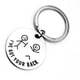 thumbnail image 2 of Divertido mejor amigo llavero regalos para mujeres él amigo BFF hermana hermano compañero Bestie hija hijo I've Got Your Back Stick cifras cumpleaños Navidad día del padre, 35 mm WD.WDQZL electrónico, 2 of 3