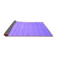 thumbnail image 2 of Ahgly Company Indoor Square Abstract Purple Contemporary Area Rugs, 6' Square, 2 of 4