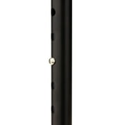 Equate Comfort Grip Walking Cane for Adults and Seniors, Height Adjustable, Black, 300 lb Capacity