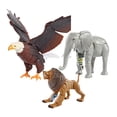 thumbnail image 1 of TISHITA Pack of 3 Plastic Action Figure Toy Robot Educational 2, as described 2, 1 of 8