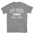 thumbnail image 1 of Cape Vincent New York Classic Established Men's Cotton T-Shirt, 1 of 1