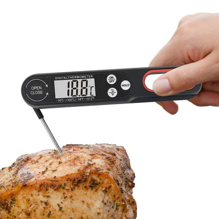 

Leking Digital Meat Thermometer Precise Digital Food Thermometer Fast and Precise Thermometer with Long Probe Digital Food Thermometer for Kitchen Outdoor Grilling and BBQ elegance