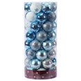 thumbnail image 1 of 50 piezas de adornos de bolas de Navidad colgante de plástico para azul claro Sunnimix Bolas de navidad, 1 of 8