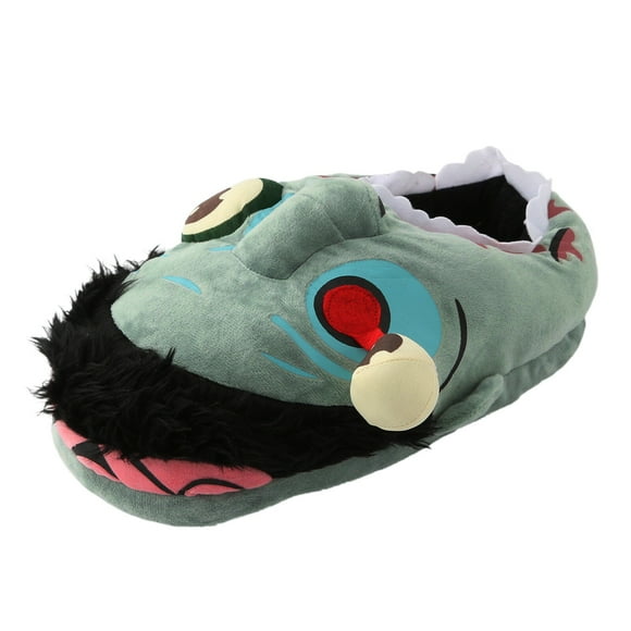 VBARHMQRT Dearfoam Slippers Women Clog Ladies Fashion Winter Colored Plush Closed Toe Thick Sole Warm Cotton Slippers