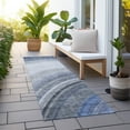 thumbnail image 6 of Addison Rugs Chantille Indoor/Outdoor Transitional Waves Blue Washable Runner Rug, 2'3" x 7'6", 6 of 6