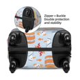 thumbnail image 2 of Fotbe Cute Shark Funda Protectora para Equipaje, Antirrayones y Resistente a la Suciedad, Compatible con Maletas de 18 a 32 Pulgadas-X-Large, 2 of 7