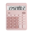 thumbnail image 1 of Calculadora científica de 12 dígitos, pantalla grande y botones, pantalla LCD grande y nítida, ideal para uso en la oficina, la escuela, el hogar y los negocios., 1 of 1