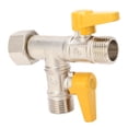 thumbnail image 1 of Rv Winterizing 3 Way By Pass Valve RV 3 Way By Pass Valve 1/2in NPT RV Water Heater Pump Converter Winterizing Parts With Dual Switches, 1 of 8