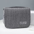 thumbnail image 1 of Neceser, Neceser de Viaje Grande Plegable para Hombres y Mujeres, Neceser de Cosméticos Impermeable Multifunción Organizador de Viaje con Ganchos TUNC Sencillez, 1 of 5