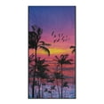 thumbnail image 5 of Garronmavis Coconut Tree Evening Sunset Car Seat Towel Cover Yoga Towel Car Seat Cover, 5 of 7