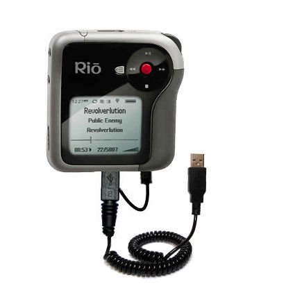 Usb Hotsync Gomadic Unique Coiled USB Charge and Data Sync Cable for The Rio Karma ...