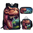 thumbnail image 4 of Jurassic World Dinosaur Backpack, Jurassic World Student Schoolbag-Youyoupin, 4 of 4
