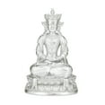 thumbnail image 2 of Studio 350 Silver Resin Bohemian Buddha Sculpture 8 x 5 x 12, 2 of 5