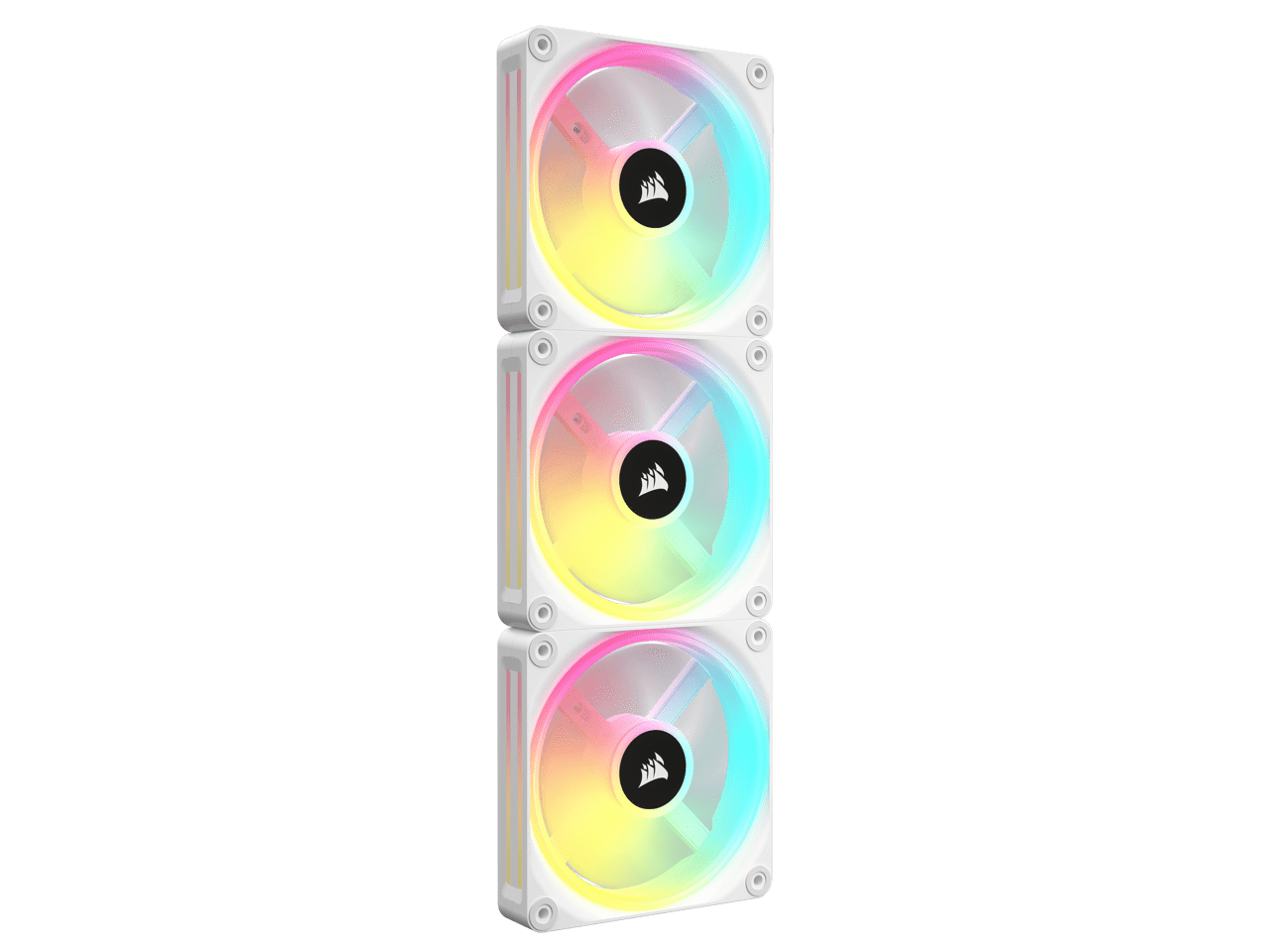 CORSAIR QL Series, iCUE QL120 RGB, 120mm RGB LED Fan, Triple CORSAIR QL Series, iCUE QL120 RGB, 120mm RGB LED Fan, Triple