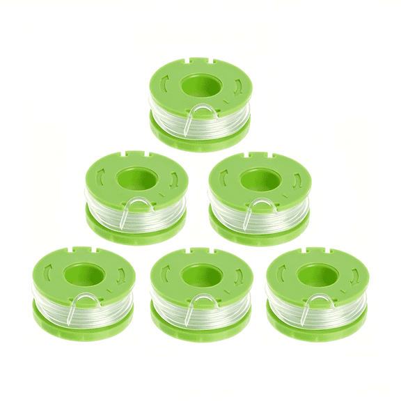 6 Pack RS90121 0.065'' 10FT String Trimmer Replacement String Trimmer Spool Line Compatible with Earthwise CST00012, LST10012, CST12010