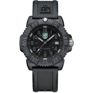 Luminox 3051 BLACKOUT EVO Navy SEAL Swiss Dive Watch, 44mm Case