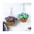 thumbnail image 2 of Artificial Hanging Flowers in Basket for Patio Lawn Garden Decor, for the Decoration of Outdoors and Indoors-Yellow, 2 of 6