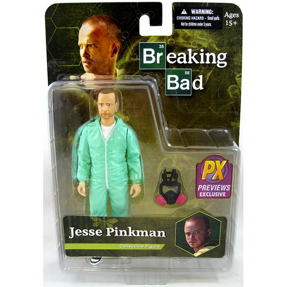 Breaking Bad Figurine 6 Pouces - Bleu Hazmat Jesse Pinkman