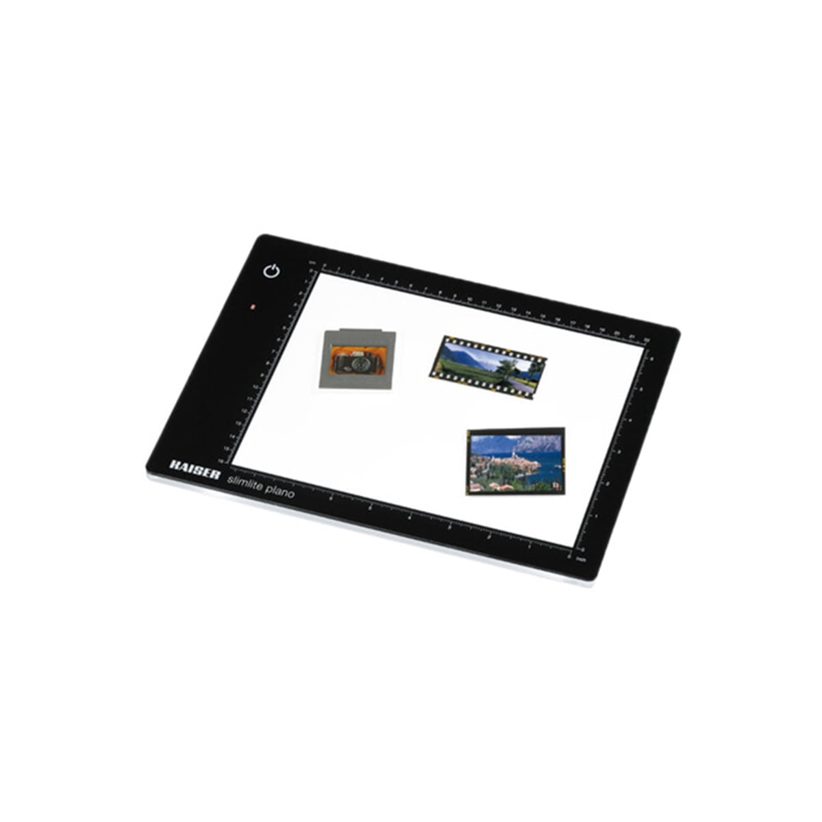 Kaiser Slimlite Plano 5000K 10.5x15.5" Battery/AC Lightbox with USB Cable and Charging Adapter