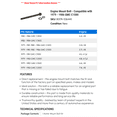thumbnail image 2 of Engine Mount Bolt - Compatible with 1979 - 1986 GMC C1500 1980 1981 1982 1983 1984 1985, 2 of 2
