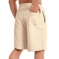thumbnail image 3 of New Short Summer Pocket Fitness Casual Shorts Men Loose Comfort Running Men Short Pants Daily Fitness Sweatpants, 3 of 3