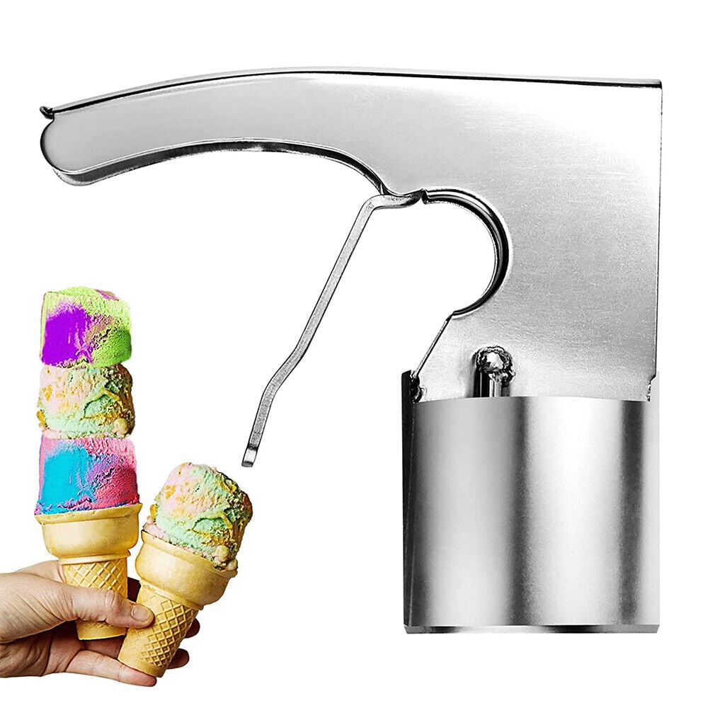  Old Time Ice Cream Scooper, Cylinder Ice Cream Scoop with  Trigger, Stainless Steel Scoop, Old Fashion Style Scoop Personalized Ice  Cream Accessories: Home & Kitchen