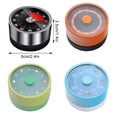thumbnail image 4 of Naiovety Temporizador de cocina con resorte mecánico No necesita batería, protege el medio ambiente y puede funcionar por más tiempo Electrodomésticos azul, 4 of 6