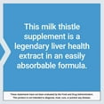 thumbnail image 3 of Life Extension Advanced Milk Thistle, liver health supplement, liver detox, cell division, silymarin, silybin, bioavailable, gluten free, non-GMO, 60 softgels, 3 of 6