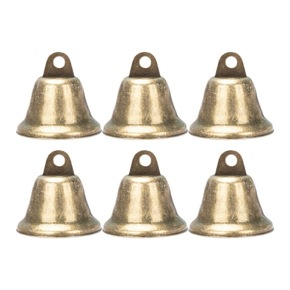 Bells Bell Jingle Crafts Brass Vintage Antique Gold Hanging Metal Bronze Doorbell Cow Mini Bulk Craft Party Decorations for Girls Party Flags for Adults Party Dresses for Girls Event Table Runner