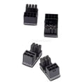 thumbnail image 1 of Paquete de 4 GPU VGA licencia adaptadora en ángulo de para tarjetas gráficas de escritorio negro 6 pines 8 pines shamjiam Conector de dirección asistida, 1 of 9