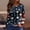 Dark Blue, variant on Women's Long Sleeve T-shirt Women 4th July Patriotic Blouse Long Sleeve American Flag Graphic 250 Years USA Top(Blue,S)