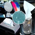 thumbnail image 5 of Maoww Rhinestone Ribbon Bling with Good Craftsmanship Sticker Gift Packaging Kit Decorative Supplies Glitter Car Decorations for Phone Silver white （12*20CM）SS6, 5 of 5