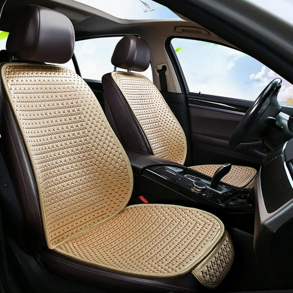 Summer Car Seat Covers Breathable Cushion Front Rear Protection Mats Seat K6L0