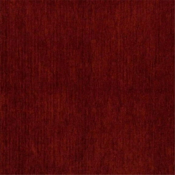 Designer Fabrics E474 54 in. Wide Burnt Red- Chenille Commercial- Residential And Church Pew Upholstery Fabric