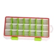 thumbnail image 3 of Caja de aparejos de pesca, contenedor para equipo de pesca, 21 compartimentos con compartimentos extraíbles Verde, 3 of 9