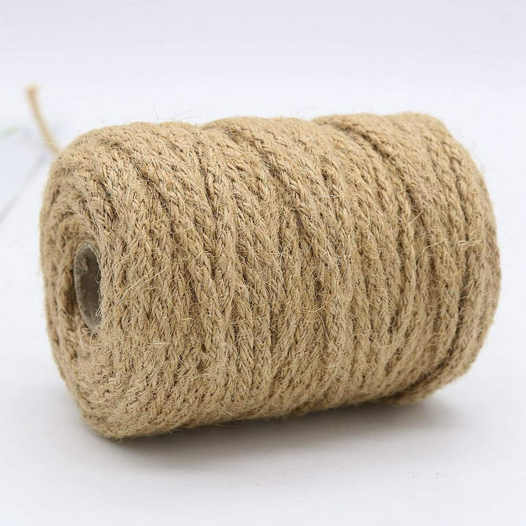 Bright Creations 100 Feet 5mm Brown Nautical Rope For Crafts, Jute Hemp  Thick Twine String : Target