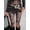 Multicolor 2, variant on Women's Asymmetric Hollow Fishnet Stockings, Sexy Sheer Black Tights, Vintage American Distressed Gothic Punk Style, Retro Y2K Edgy Goth Streetwear Hosiery