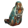 thumbnail image 2 of Honeii Pond Meditating Tiger Print Car Seat Cover,Car Interior Covers,Universal Fit Seat Protector, Compatible with Most Cars, SUVs, Trucks, and Vans, 2 of 5