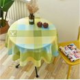 thumbnail image 1 of Nordic Style Round Long Tablecloth Simple Waterproof Restaurant Hotel Household Round Dining Table Tablecloth Printing, 1 of 7