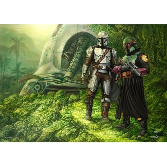 Star Wars (The Mandalorian - Brothers in Arms) MightyPrint™ Wall Art